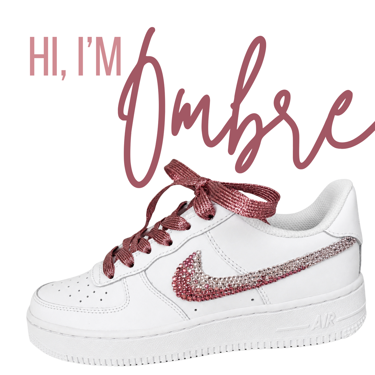 Ombre Sparkle Sneaker Set